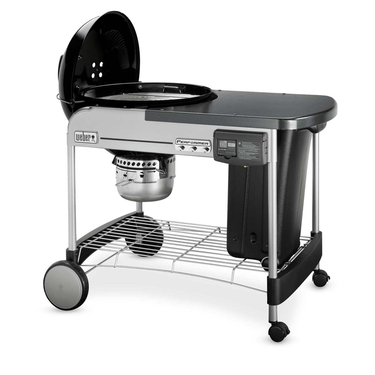 Performer Deluxe Charcoal Grill 22" - Black