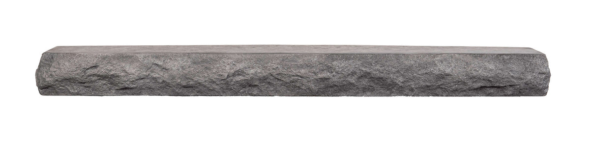 Natural Cut Stone Non-Combustible Mantel Shelf Greystone finish