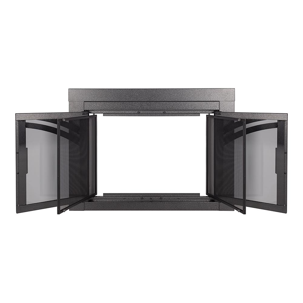 Alexander Natural Iron Masonry Fireplace Door | Standard Sizes