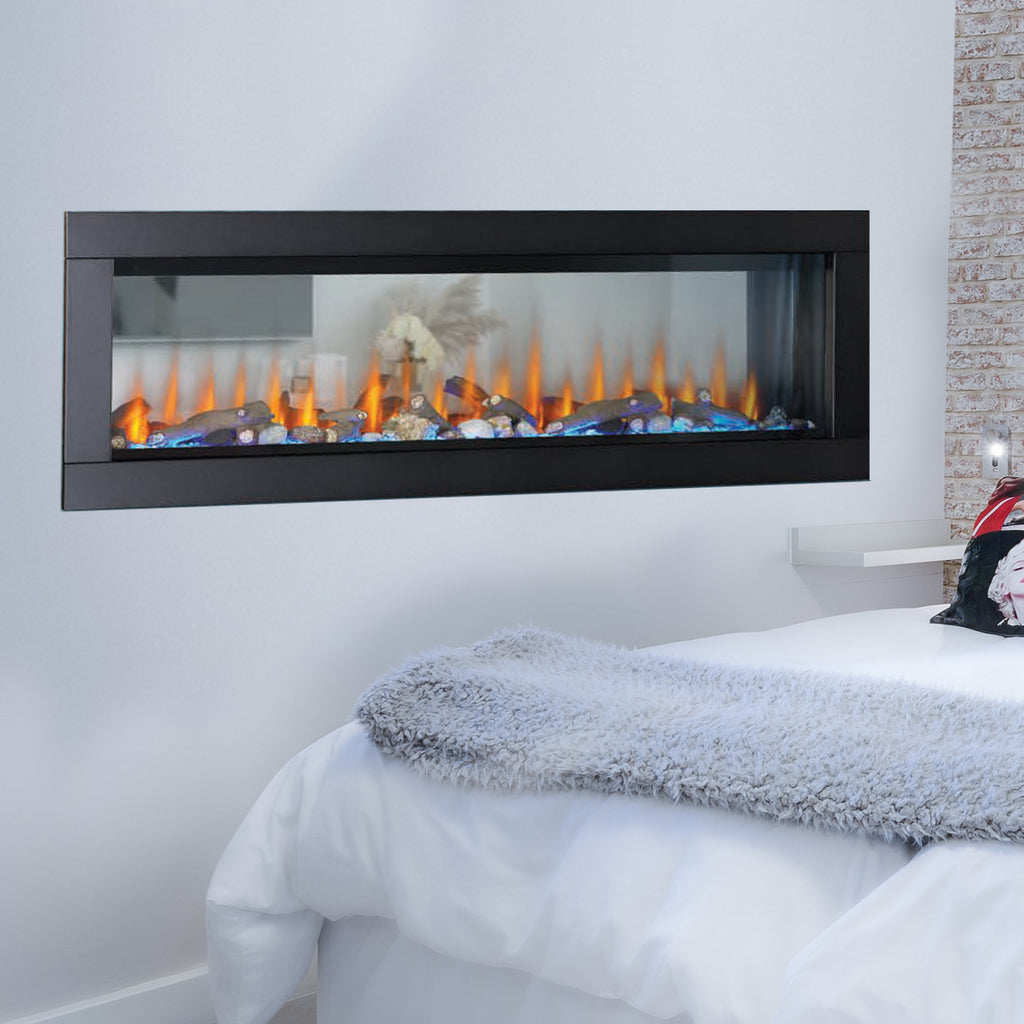 Clearion™ Elite 60 See Through Built-in Electric Fireplace