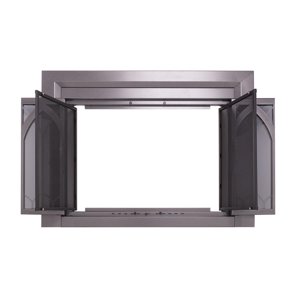 Colt Gun Metal Masonry Fireplace Door | Standard Sizes