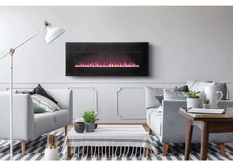 Harsten 50 Electric Linear Fireplace - Model NEFL50HF-BT