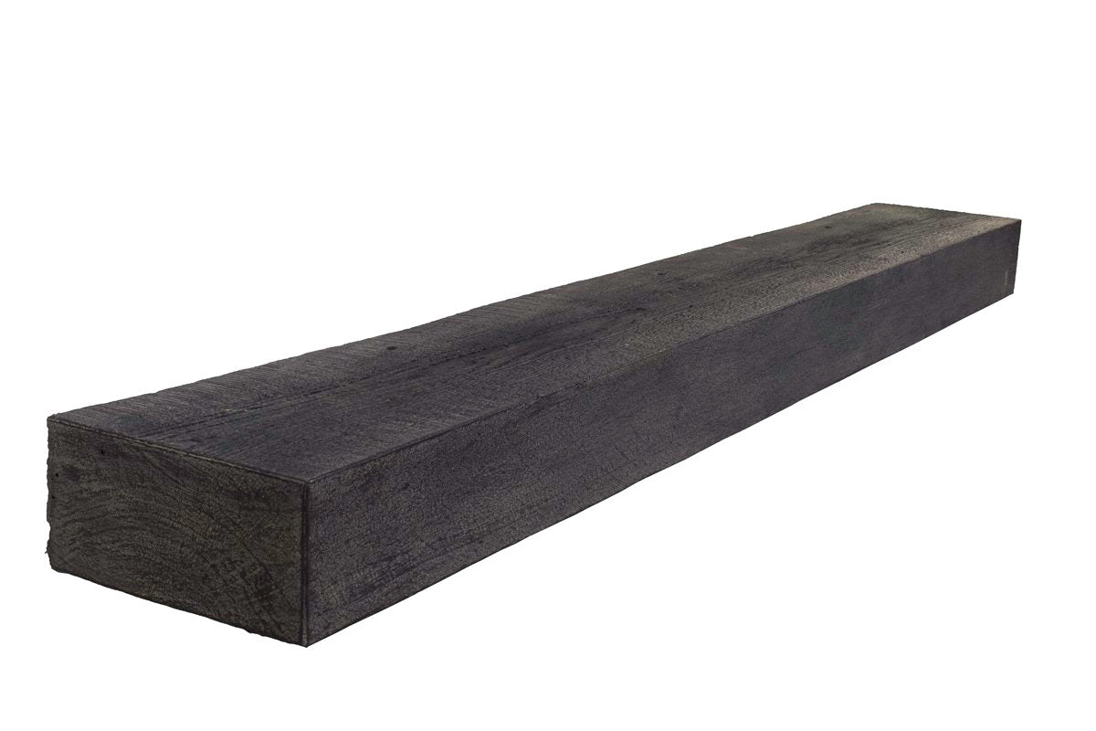 Flat Sawn Non-Combustible Concrete Mantel Shelf Eclipse Finish