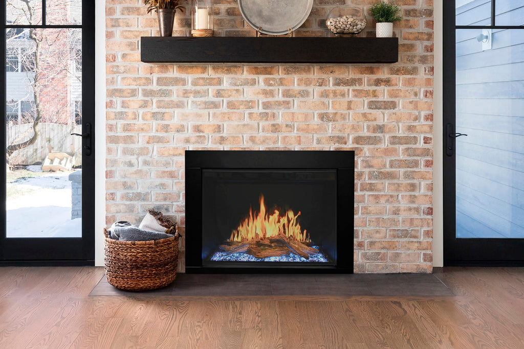 Modern Flames Orion Traditional 30" Heliovision Virtual Built-In Electric Firebox - Model OR30-TRAD