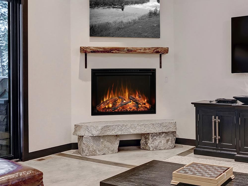 Modern Flames RS-3626 RedStone 36-Inch Built-In Electric Fireplace - Model RS-3626