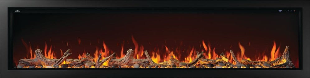 Astound 96" Built-in Electric Fireplace