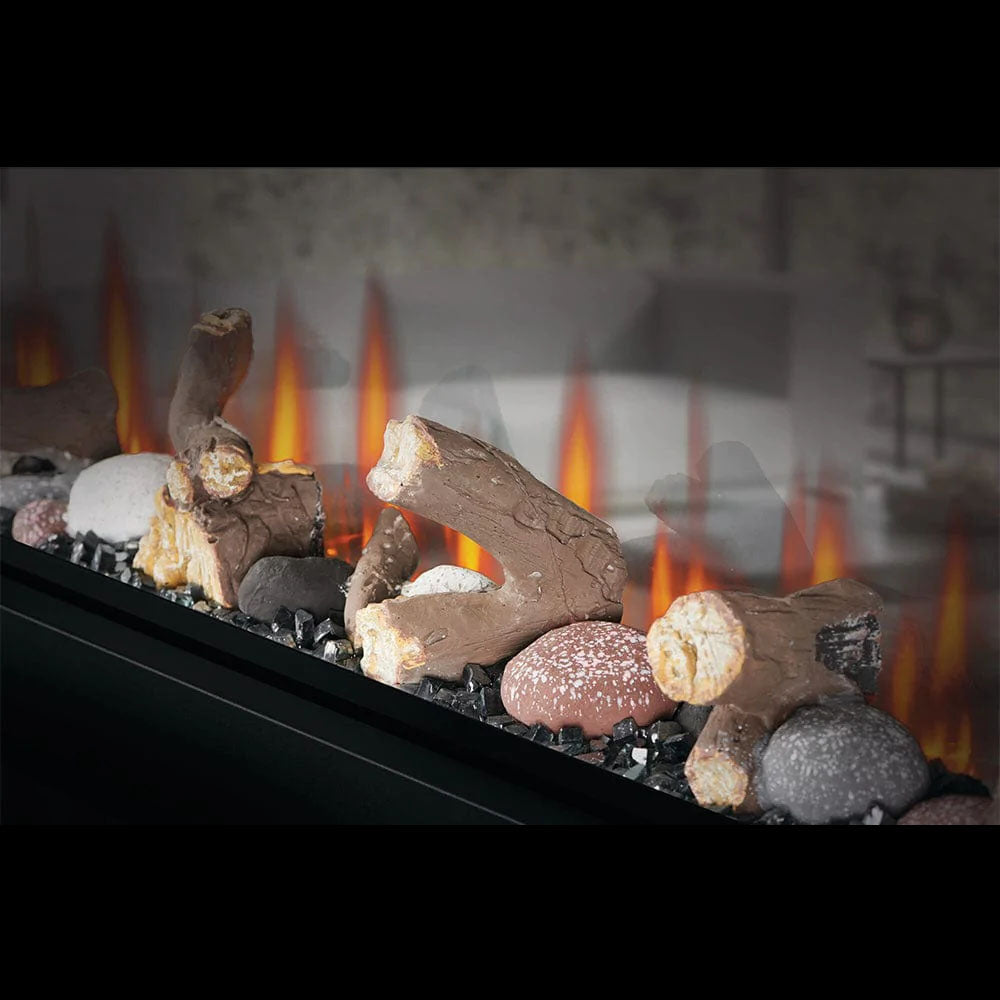 Clearion™ Elite 60 See Through Built-in Electric Fireplace