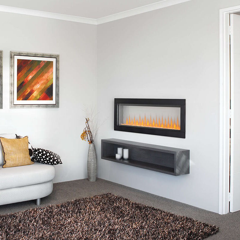 Clearion™ Elite 60 See Through Built-in Electric Fireplace