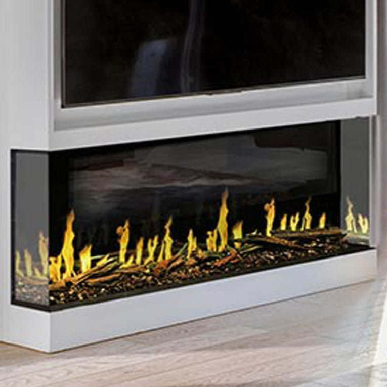 Modern Flames Orion Multi 76-Inch Three-Sided Built-In Electric Fireplace - Model OR76-MULTI