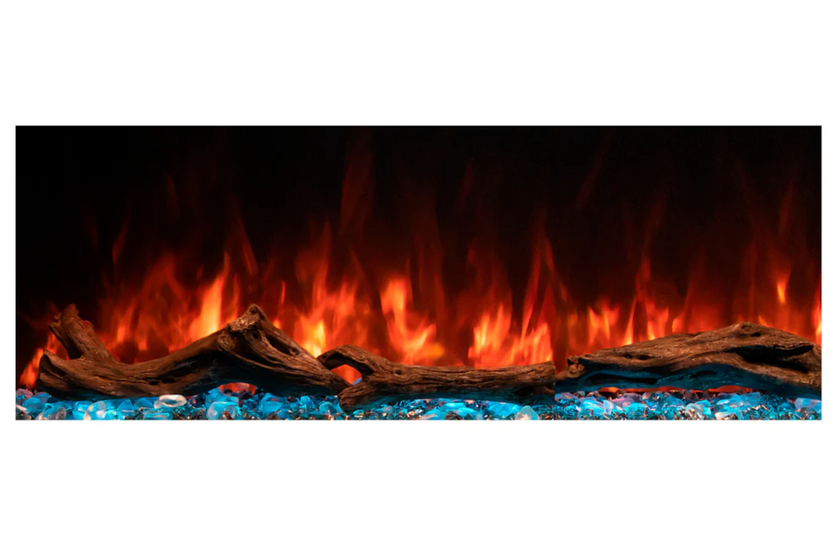 Modern Flames Landscape Pro Multi 96-inch 3-Sided / 2-Sided Built In Electric Fireplace - Model LPM-9616