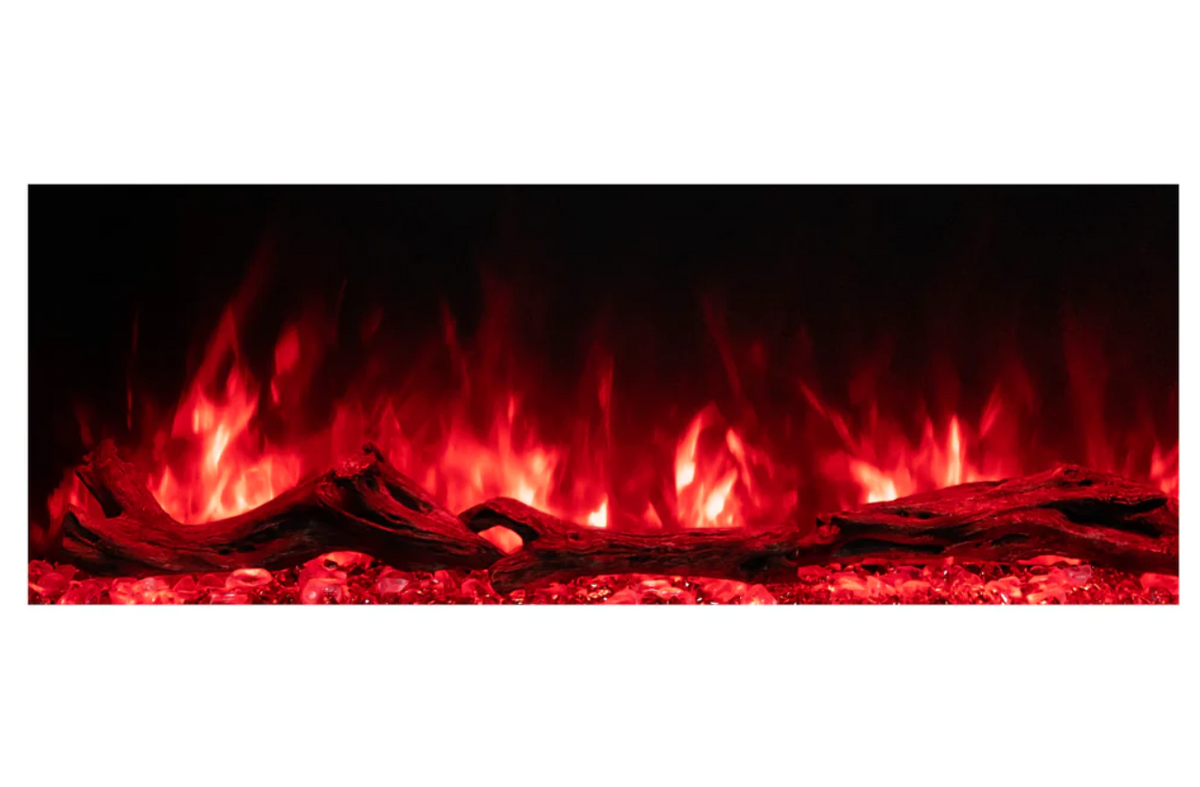 Modern Flames Landscape Pro Multi 96-inch 3-Sided / 2-Sided Built In Electric Fireplace - Model LPM-9616