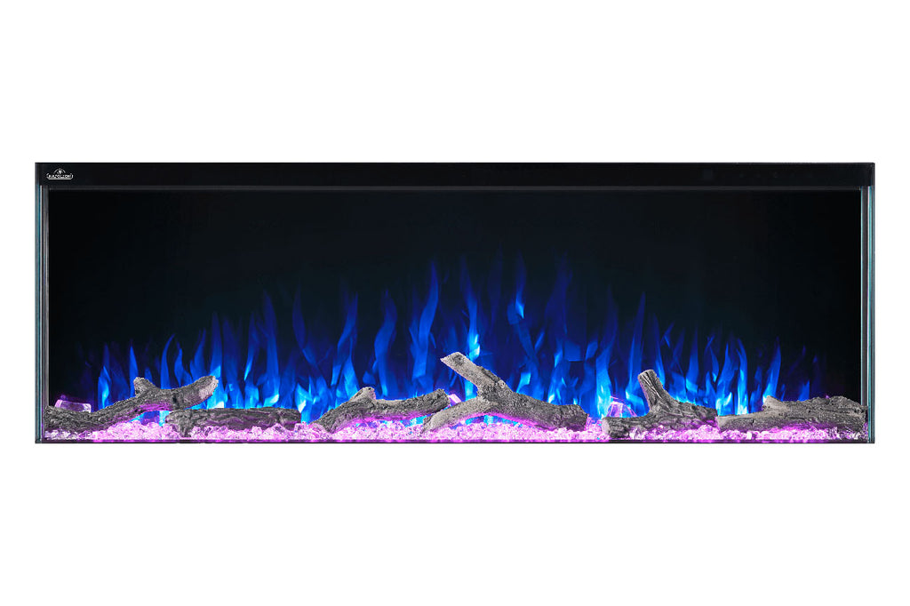 Trivista™ Primis 50 Three-sided Built-in Electric Fireplace - Model NEFB50H-3SV