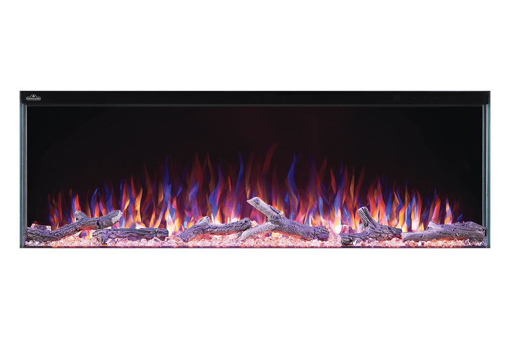 Trivista™ Primis 50 Three-sided Built-in Electric Fireplace - Model NEFB50H-3SV