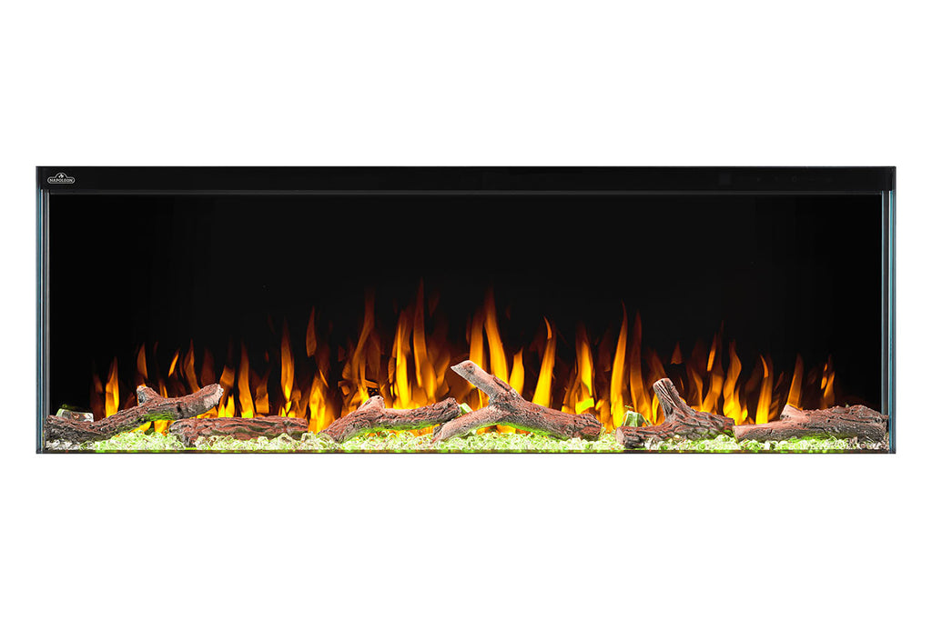 Trivista™ Primis 50 Three-sided Built-in Electric Fireplace - Model NEFB50H-3SV