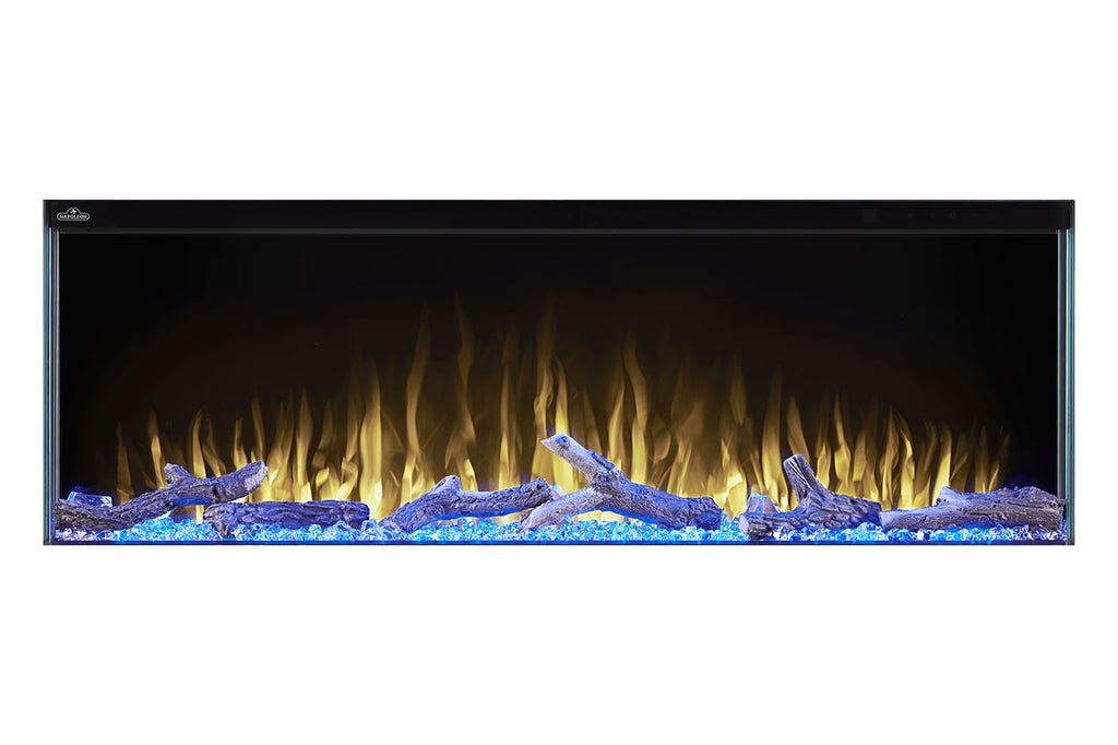 Trivista™ Primis 50 Three-sided Built-in Electric Fireplace - Model NEFB50H-3SV