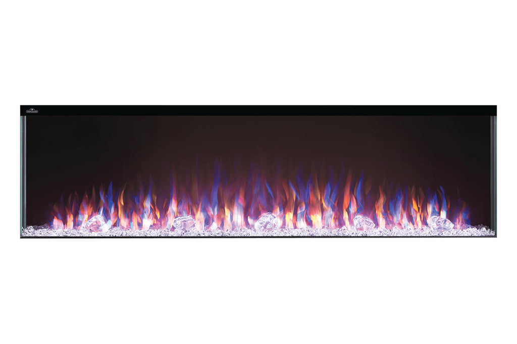 Trivista™ Primis 60 Three-sided Built-in Electric Fireplace - Model NEFB60H-3SV