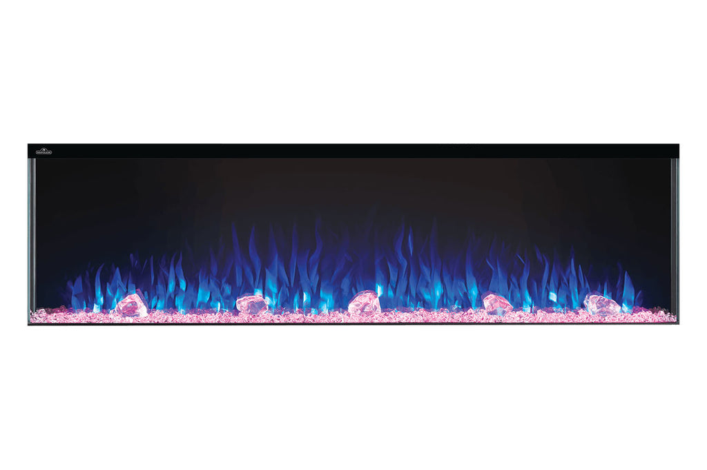 Trivista™ Primis 60 Three-sided Built-in Electric Fireplace - Model NEFB60H-3SV