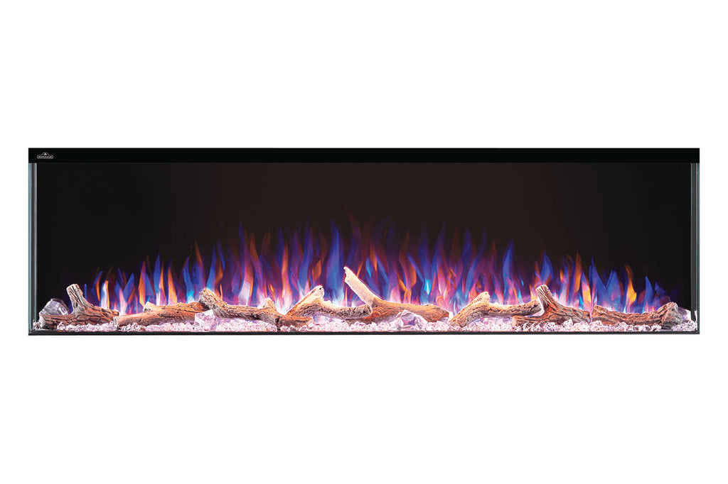 Trivista™ Primis 60 Three-sided Built-in Electric Fireplace - Model NEFB60H-3SV