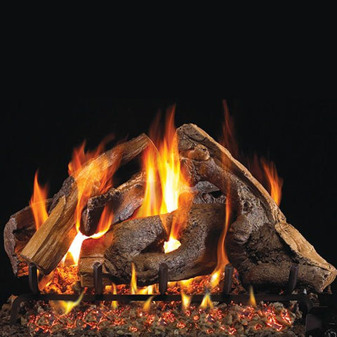 Peterson Real Fyre Woodstack Vented Gas Log Set