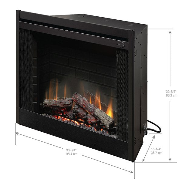 Dimplex 39" Deluxe Built-In Electric Firebox Log Set - Model BF39DXP