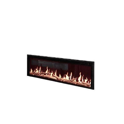 Modern Flames Orion Slim 76-Inch Three-Sided Built-In Electric Fireplace - Model OR76-SLIM