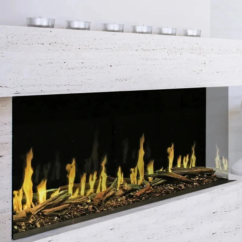 Modern Flames Orion Multi 52-Inch Three-Sided Built-In Electric Fireplace - Model OR52-MULTI