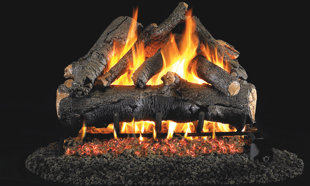 Peterson Real Fyre American Oak ANSI Vented Gas Log Set