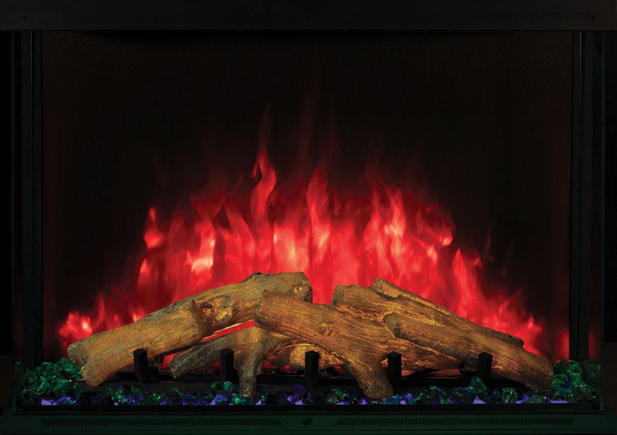 Modern Flames Sedona Pro Multi 30-Inch Three-Sided Built-In Electric Fireplace Corner (L/R) - Model SPM-3026