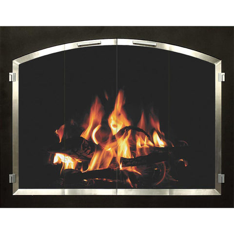 DeepSet - Masonry and Prefab Arch Fireplace Doors