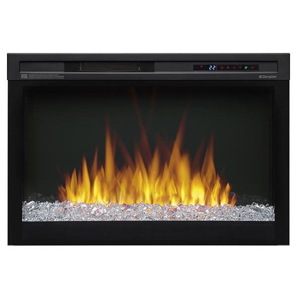 Dimplex 33" Multi-Fire XHD Plug-in Electric Firebox Glass Ember Bed - Model XHD33G