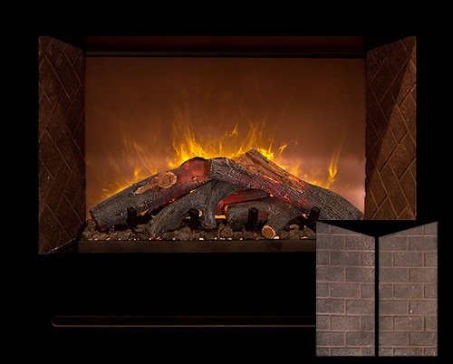 Modern Flames Home Fire 60" Built In Electric Firebox Insert HF60CBI - ExceptionalFire