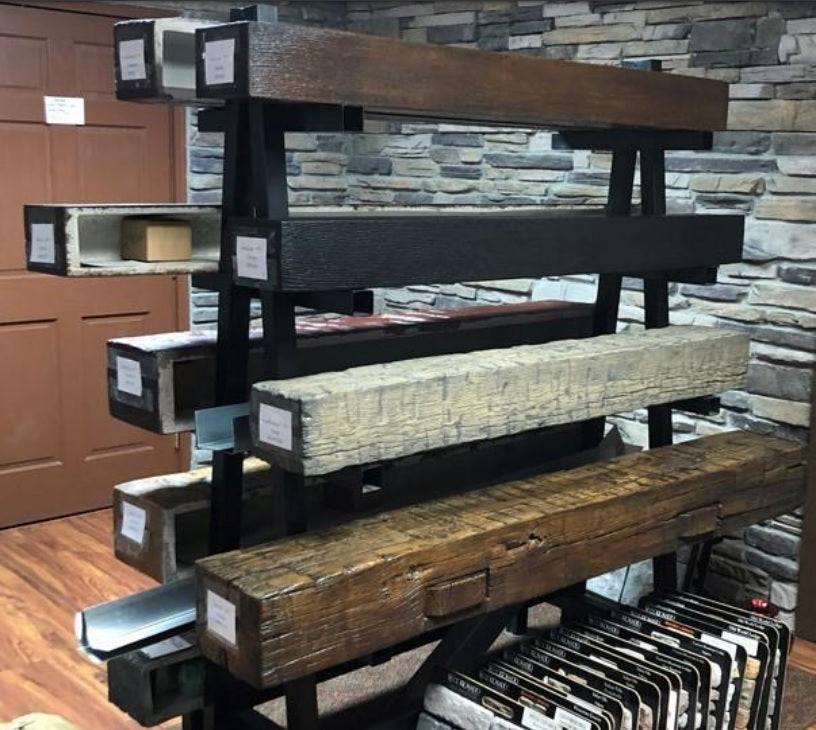 Non-Combustible Concrete Mantel Shelves by LeeT Hand-Finished 12 Colors Available